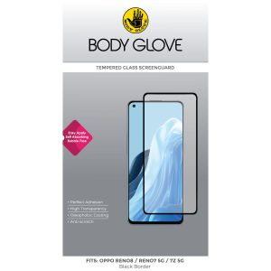 Body Glove Tempered Glass Screen Protector - Oppo Reno 8 / Reno7 5G / Reno 7z 5G