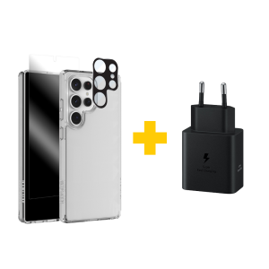 Samsung Galaxy S25 Ultra Bundle 2 – Phone Case / Wall Charger / Screenguard
