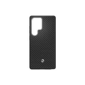 Samsung Enzo Aramid Case - Samsung Galaxy S25 Ultra - Black Silver