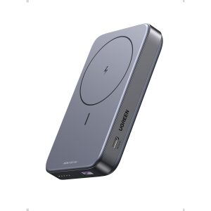 UGREEN Magnetic Wireless Power Bank With Kickstand 10000mAh - Grey