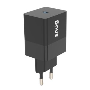 Snug 1 Port PD Home Charger With Cable - 45W - Black