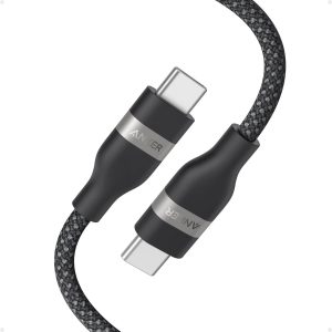 Anker USB C-USB C 1.8 Metre Fast Charging 240W Braided Cable - Black
