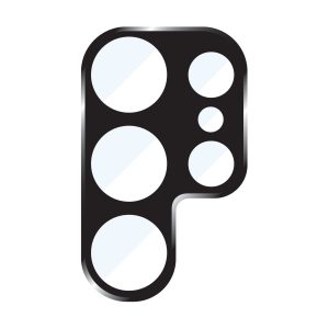 Body Glove Tempered Glass Camera Screen Protector - Samsung Galaxy S25 Ultra - Black Border