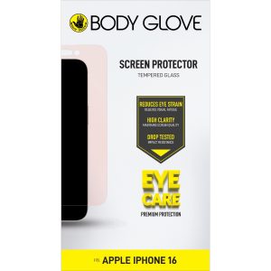 Body Glove Eye Care Tempered Glass Screen Protector - Apple iPhone 16 / iPhone 15 - Clear
