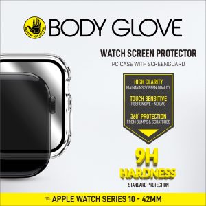 Body Glove PC Case With Screenguard - Apple Watch 10 42mm