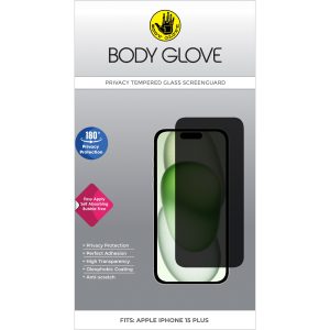 Body Glove Privacy Tempered Glass Screen Protector - Apple iPhone 15 Plus