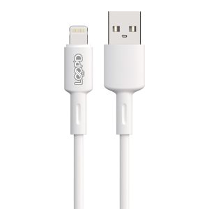 LOOPD LITE USB To Lightning Cable - 1 Meter