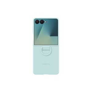 Samsung Silicone Cover With Ring - Samsung Galaxy Z Flip7 - Mint