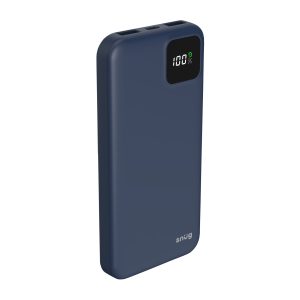 Snug Square Digital PD Powerbank - 10000mAh - Blue