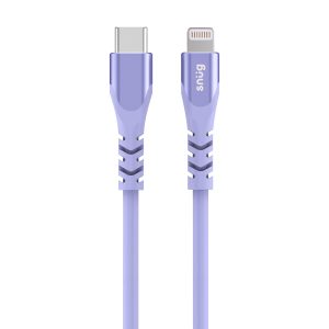 Snug Type-C To MFI Lightning Silicone Cable - 1.2 Metre
