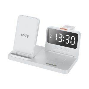Snug 4-In-1 Wireless Stand Charger 15W - White