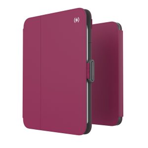 Speck Balance Folio Case - Apple iPad Mini (2024) / (2021) - Red & Grey