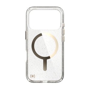 Speck Presidio Lux MagSafe Case - Apple iPhone 17 Pro - Gold Glitter