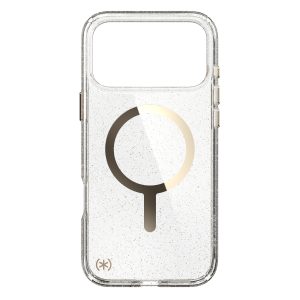 Speck Presidio Lux MagSafe Case - Apple iPhone 17 Pro Max - Gold Glitter