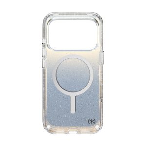 Speck Presidio Lux MagSafe Case - Apple iPhone 17 Pro - Silver Glitter