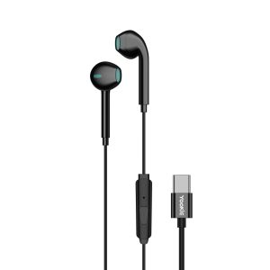 Yookie YTL-09 Wired Earphones Type-C - Black