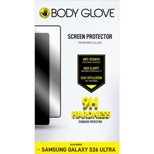 Body Glove Tempered Glass Screen Protector - Samsung Galaxy S26 Ultra - Black Border