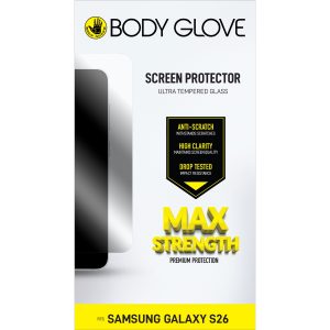 Body Glove Ultra Tempered Glass Screen Protector - Samsung Galaxy S26 - Clear